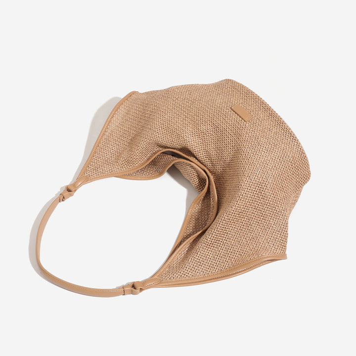 Damen Hobo-Tasche aus hochwertigem, luftigem Gewebe mit elegantem Design Nord Taschen