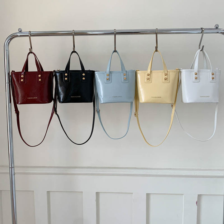 Damen Mini-Handtasche mit elegantem Tragegriff und praktischem Innenfach Nord Taschen