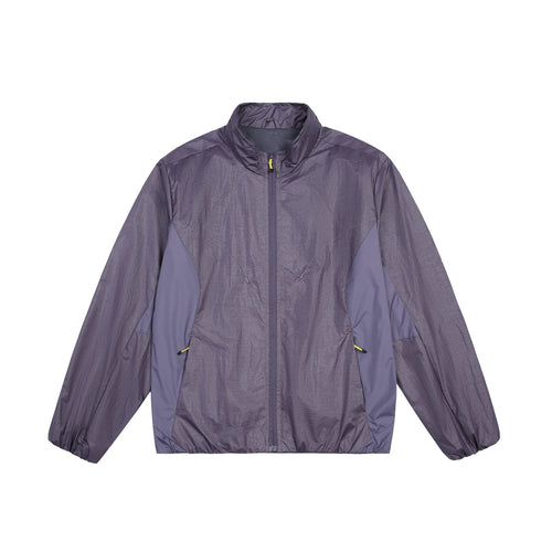 Damen Ultraleichte Lauf- und Windjacke mit Stehkragen und Mesh-Futter Nord Taschen