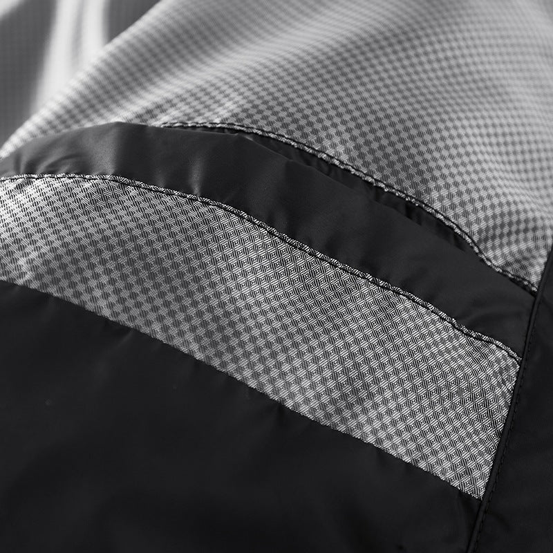 Herren Leichte gesteppte Daunenoptik-Jacke mit Stehkragen Nord Taschen