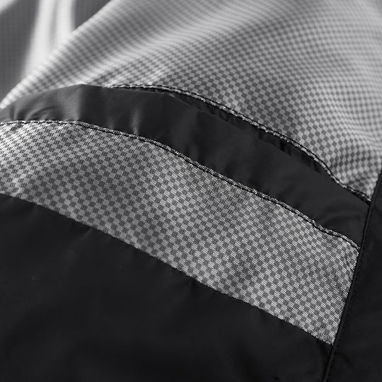 Herren Leichte gesteppte Daunenoptik-Jacke mit Stehkragen Nord Taschen