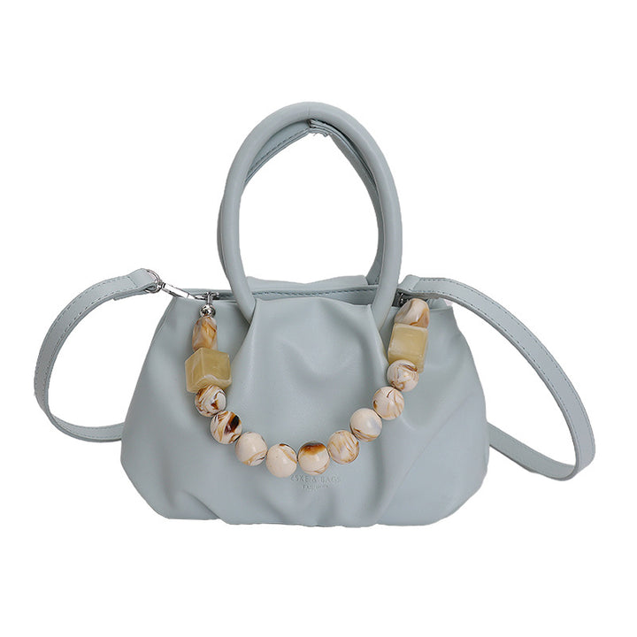Damenhandtasche mit einzigartigem Perlenakzent Nord Taschen