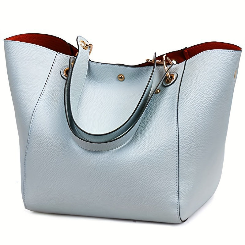 Damen große Tragetasche mit strukturiertem Leder und elegantem Design Nord Taschen