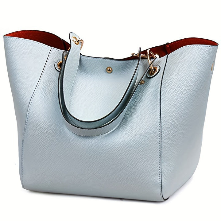 Damen große Tragetasche mit strukturiertem Leder und elegantem Design Nord Taschen