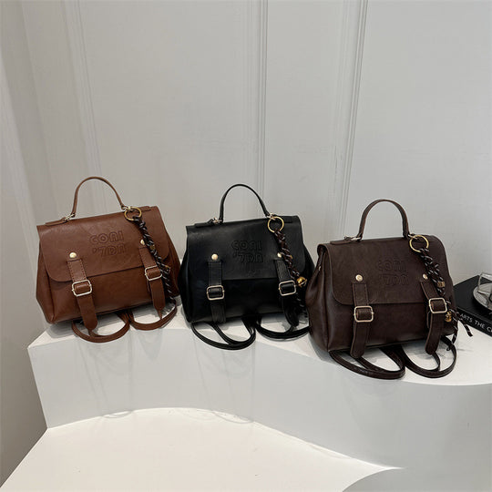 Damen modische Handtasche mit dekorativen Schnallen und individuellem Design Nord Taschen