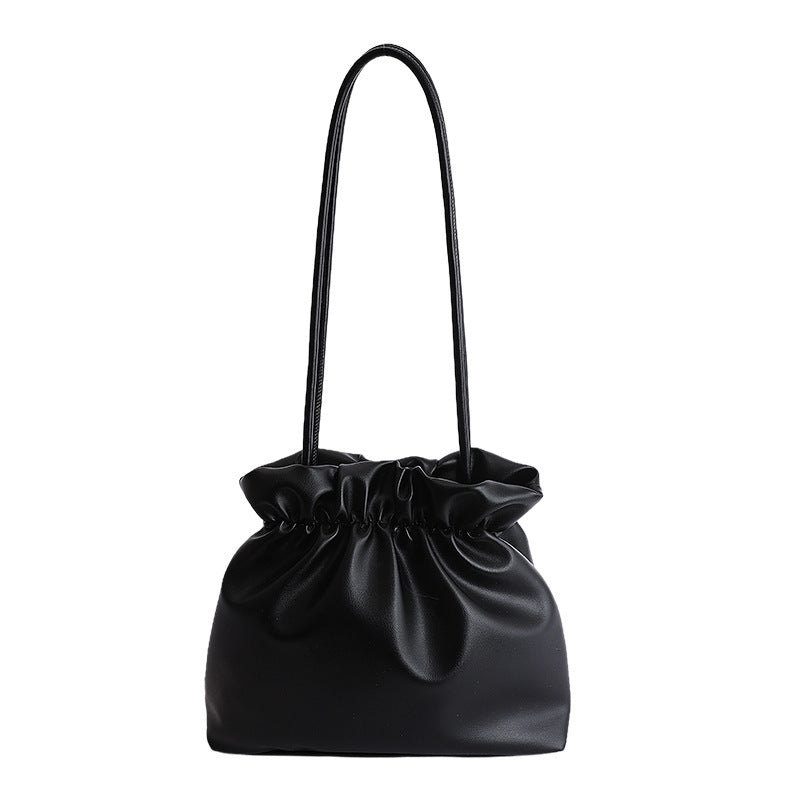 Damen Beuteltasche mit modischer Raffung und elegantem Design Nord Taschen