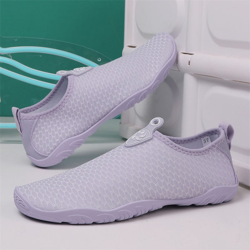 Damen Flexible und atmungsaktive Badeschuhe mit rutschfester Sohle