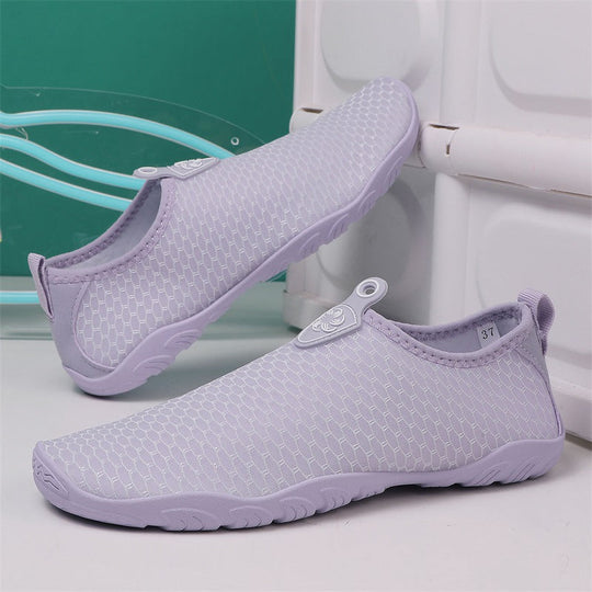 Damen Flexible und atmungsaktive Badeschuhe mit rutschfester Sohle