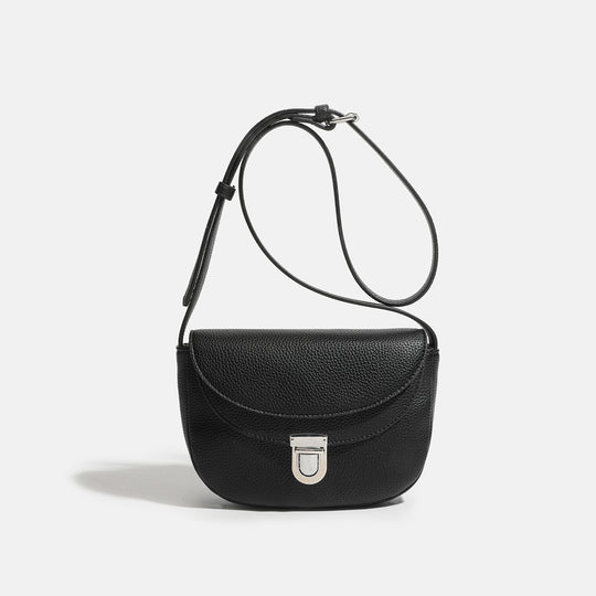 Damen Umhängetasche mit geschwungenem Design und eleganter Schnalle Nord Taschen