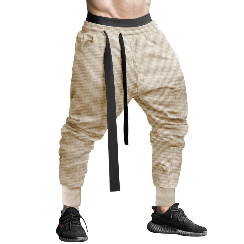 Herren Sportliche Relaxed Fit Jogginghose mit verstellbarem Bund