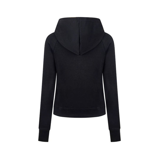 Damen Kapuzen-Sweatjacke mit übergroßem Reißverschluss und legerer Passform Nord Taschen