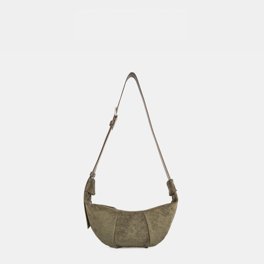 Damen modische Umhängetasche aus weichem Wildleder Nord Taschen
