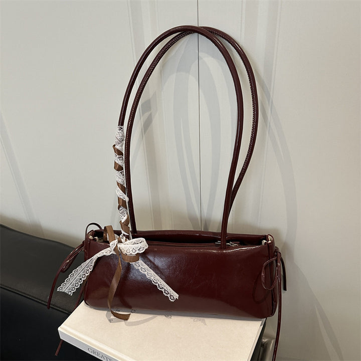 Damen Umhängetasche mit verspieltem Bindungsdetail Nord Taschen