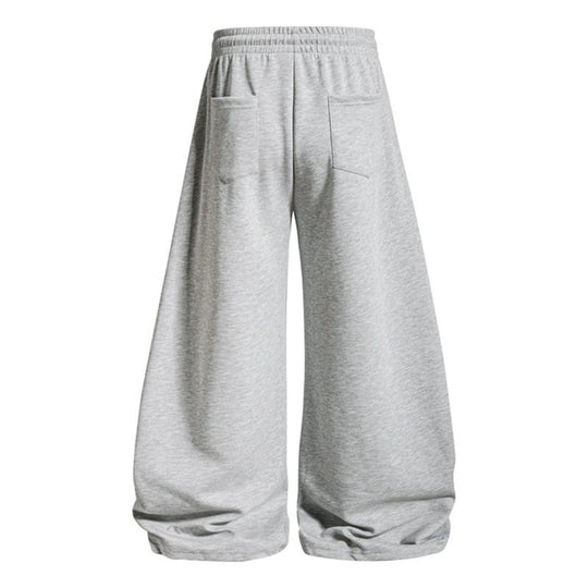 Damen weite Jogginghose mit elastischem Bund und Zier‑Schnürung Nord Taschen