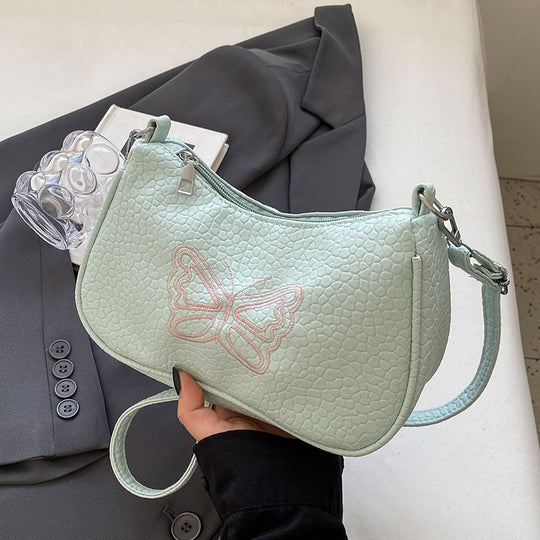 Damen Designer Handtasche mit ausgefallenem Schmetterlingsmotiv Nord Taschen