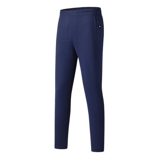 Herren Slim-Fit Sportive Jogginghose mit elastischem Bund und Reißverschlusstaschen Nord Taschen