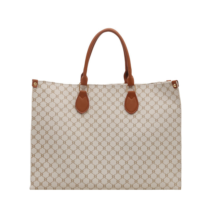 Damen elegante Tote-Tasche mit hochwertigem Monogramm-Design Nord Taschen