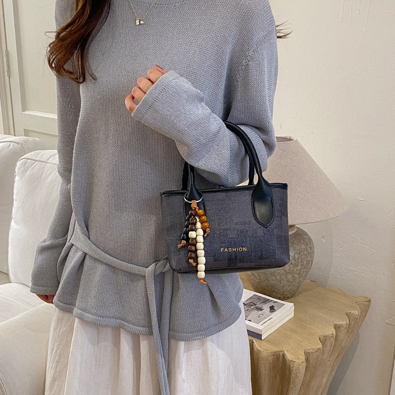 Damen modische Handtasche mit strukturiertem Design und abnehmbaren Schulterriemen Nord Taschen