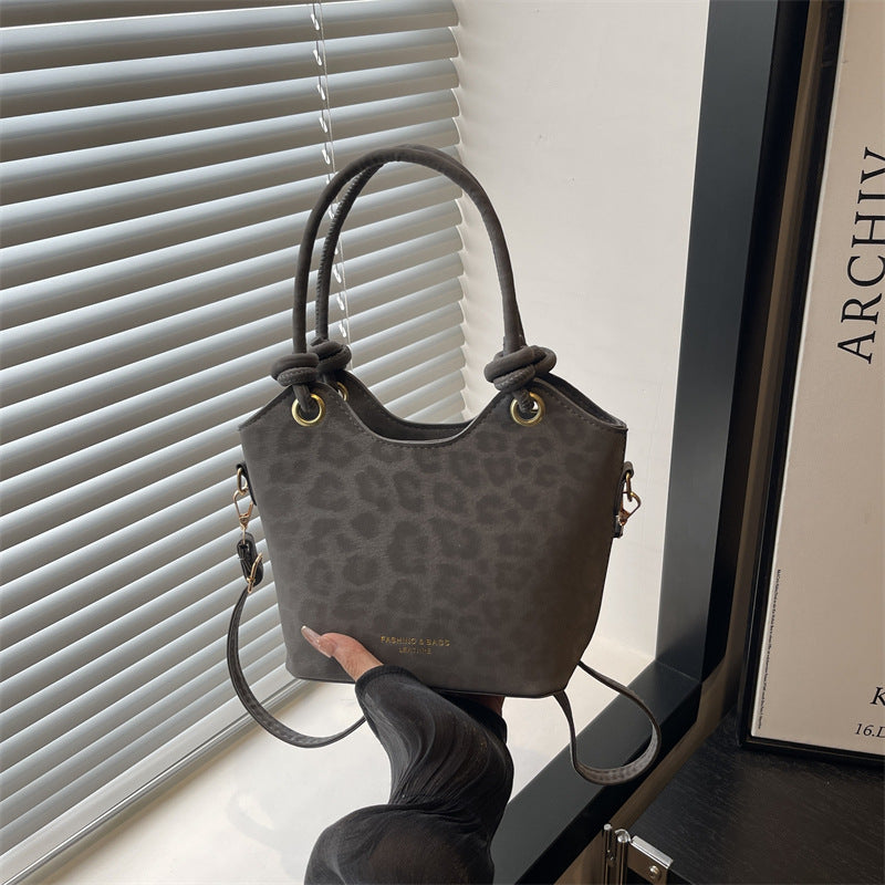 Damen modische Umhängetasche mit Leopardmuster Nord Taschen
