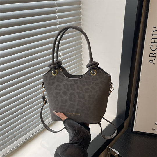 Damen modische Umhängetasche mit Leopardmuster Nord Taschen