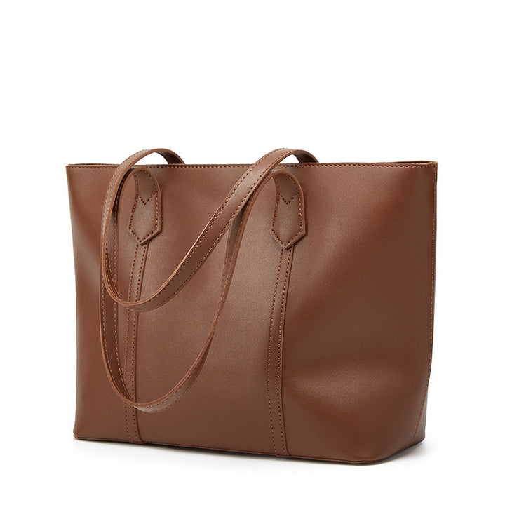 Damen Tote-Tasche aus hochwertigem Kunstleder mit geräumigen Innenfächern Nord Taschen