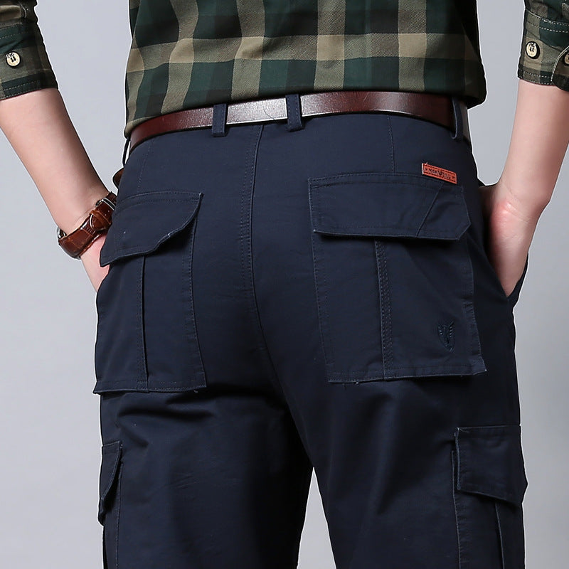 Herren Cargohose mit mehrfachen Klappentaschen und robustem Baumwollmix Nord Taschen