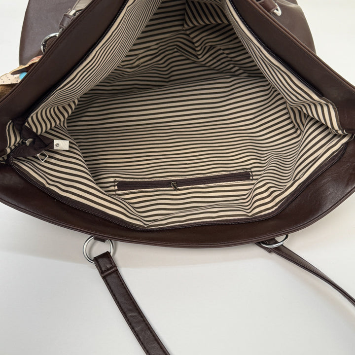 Damen elegante Leder-Handtasche Nord Taschen