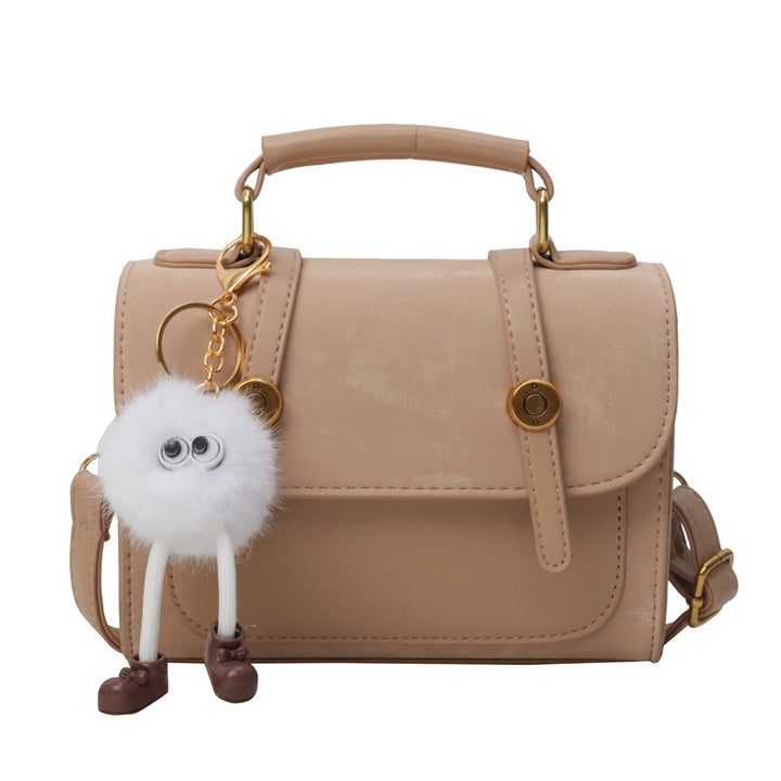 Damen Handtasche mit abnehmbarem Kuschelamhänger | Nord Taschen