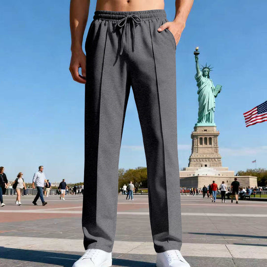 Jogginghose Herren bequem mit elastischem Bund und Taschen
