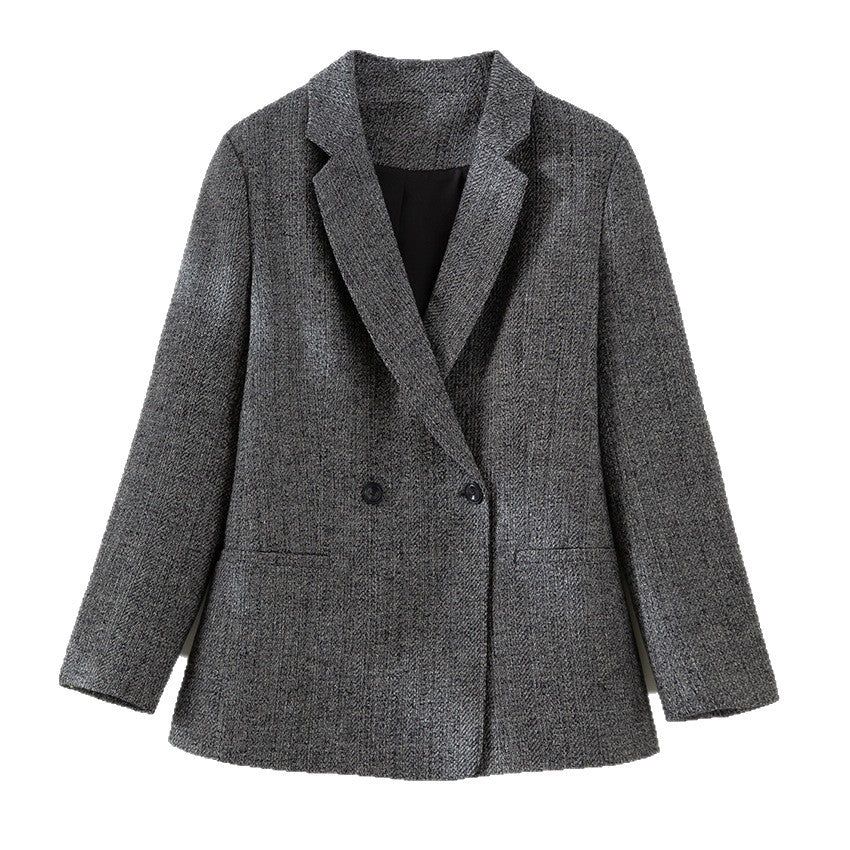 Damen Ärmellose taillierte Wollmix‑Weste mit Schalkragen‑Optik und Taillenriegel Nord Taschen