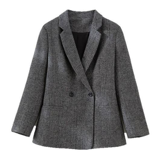 Damen Ärmellose taillierte Wollmix‑Weste mit Schalkragen‑Optik und Taillenriegel Nord Taschen