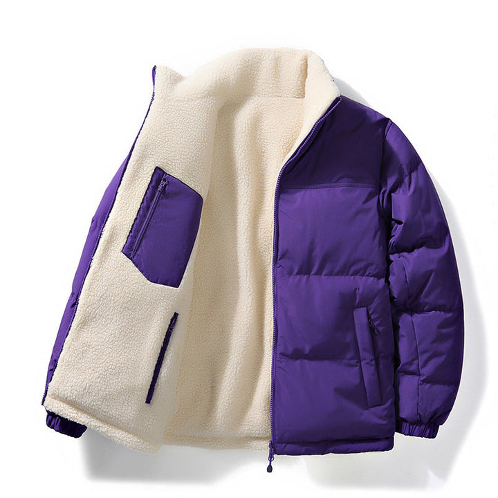Damen Steppjacke mit Innenfutter und Taschen – Warme Winterjacke