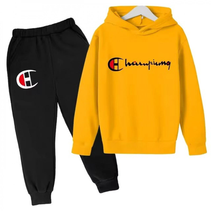 Unisex Kapuzenpullover mit Jogginghose Freizeitset Nord Taschen