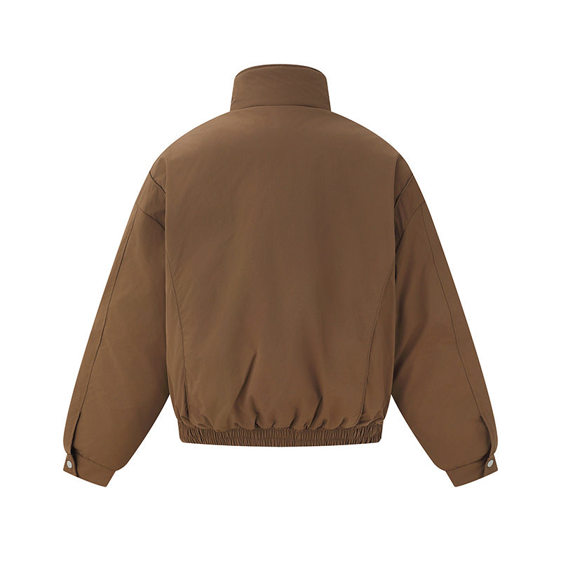 Unisex Boxy Isolationsblouson mit hohem Stehkragen und Teddyfutter Nord Taschen