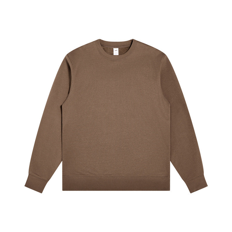 Unisex Minimalistisches Baumwoll-Sweatshirt mit Rundhals, Rippbündchen & Relaxed Fit Nord Taschen