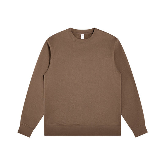 Unisex Minimalistisches Baumwoll-Sweatshirt mit Rundhals, Rippbündchen & Relaxed Fit Nord Taschen
