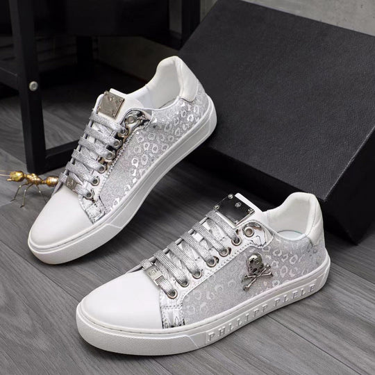 Damen Sneaker aus hochwertigem Material mit modischem Glanz-Detail und rutschfester Sohle Nord Taschen