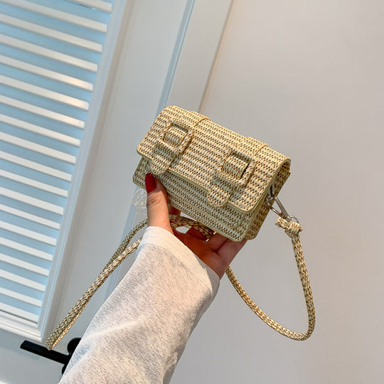 Damen Mini Umhängetasche mit strukturiertem Design und verstellbarem Trageriemen Nord Taschen