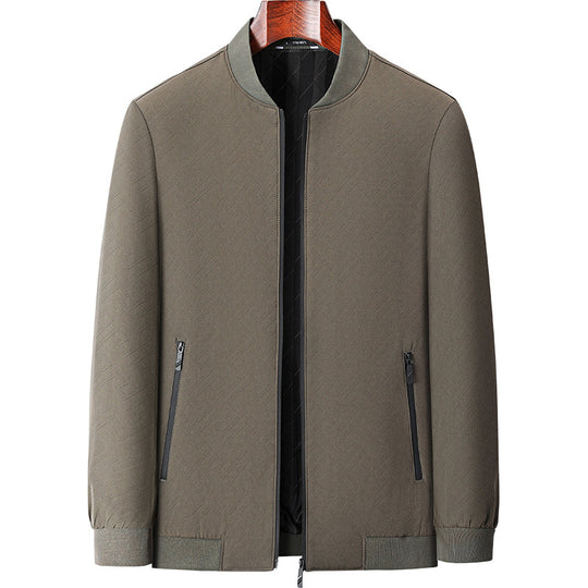 Herren Sportliche Übergangsjacke mit hohem Kragen und seitlichen Reißverschlusstaschen Nord Taschen 1788242364