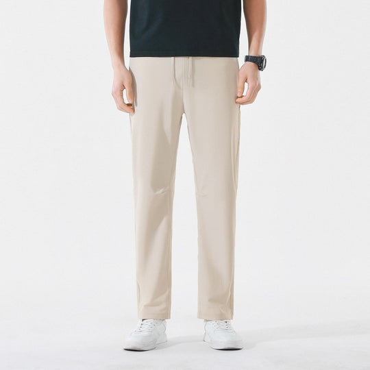 Herren Relaxed-Performance-Freizeithose mit elastischem Tunnelzug, schnell trocknendem Stretch & geradem Bein Nord Taschen