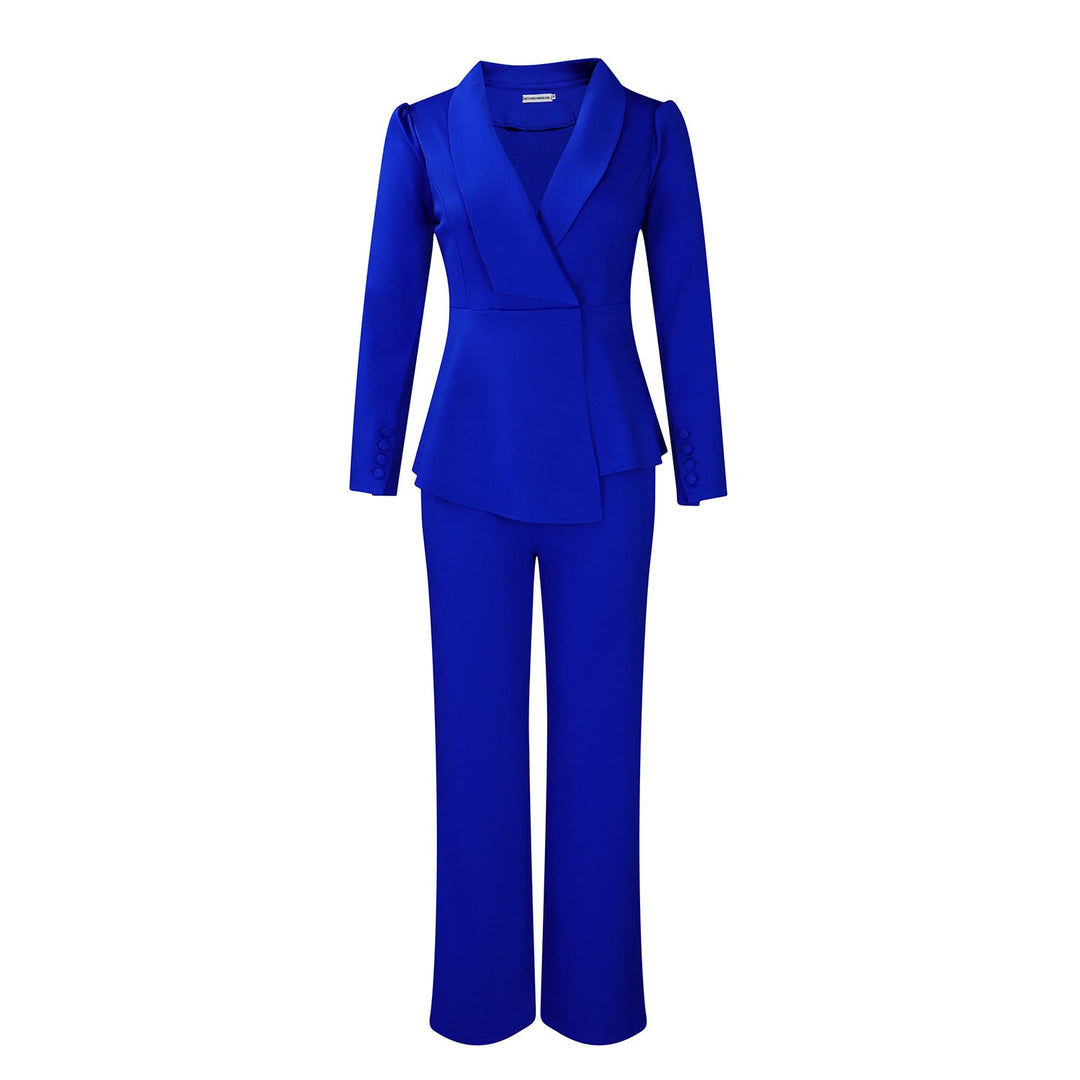Damen Elegantes Blazer-Hosen-Set