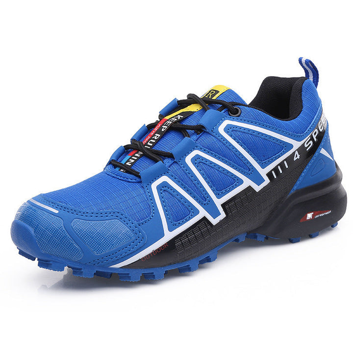 Damen leichte Trailrunning-Schuhe mit wasserdichtem Obermaterial und rutschfester Sohle
