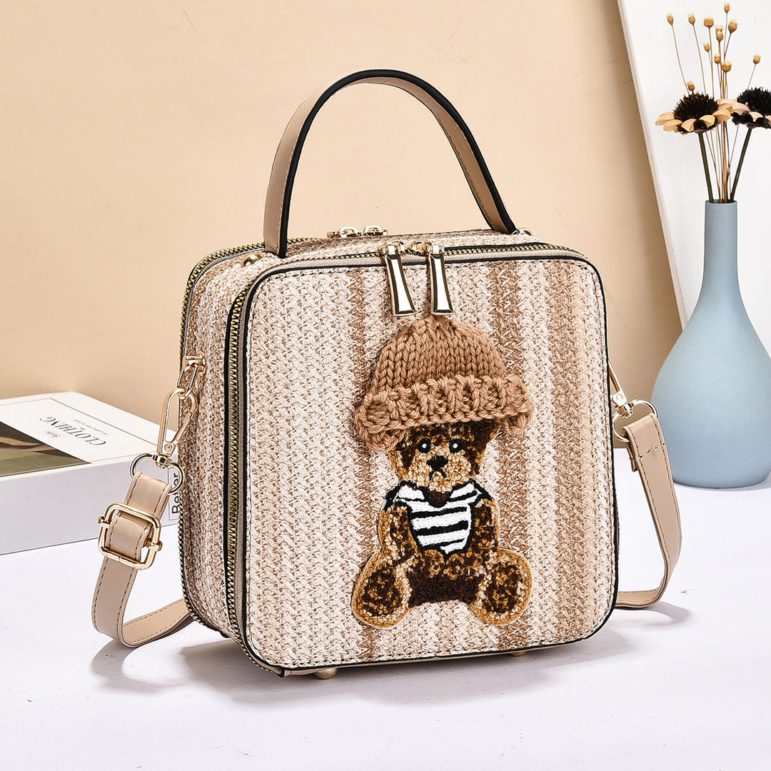 Damen Umhängetasche mit einzigartigem Teddy-Design Nord Taschen