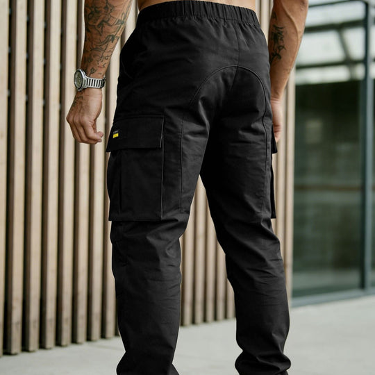 Herren Cargohose mit konisch zulaufendem Bein und Multifunktions‑Taschen Nord Taschen