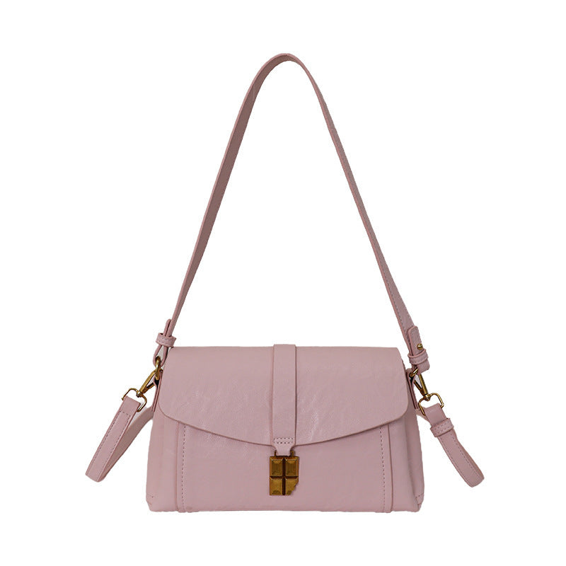 Damen Umhängetasche mit elegantem Klappverschluss und abnehmbarem Schulterriemen Nord Taschen