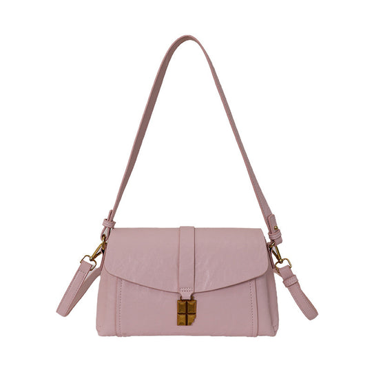 Damen Umhängetasche mit elegantem Klappverschluss und abnehmbarem Schulterriemen Nord Taschen