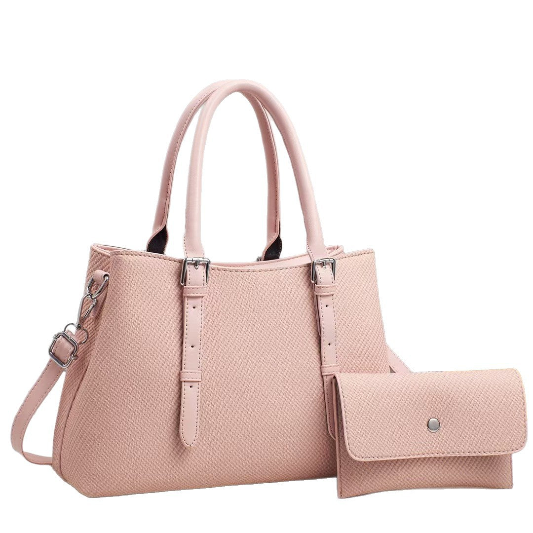 Damen stilvolle Handtasche mit abnehmbarer Clutch Nord Taschen