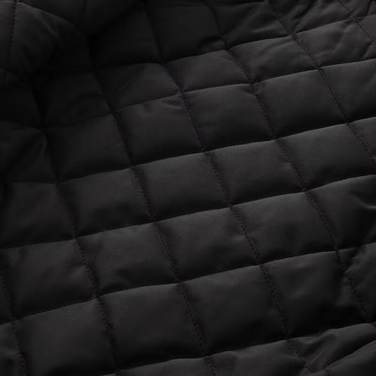 Damen Übergroße Kapuzenjacke im Bomberstil mit Kordzug, reflektierenden Paspeln und elastischem Saum Nord Taschen