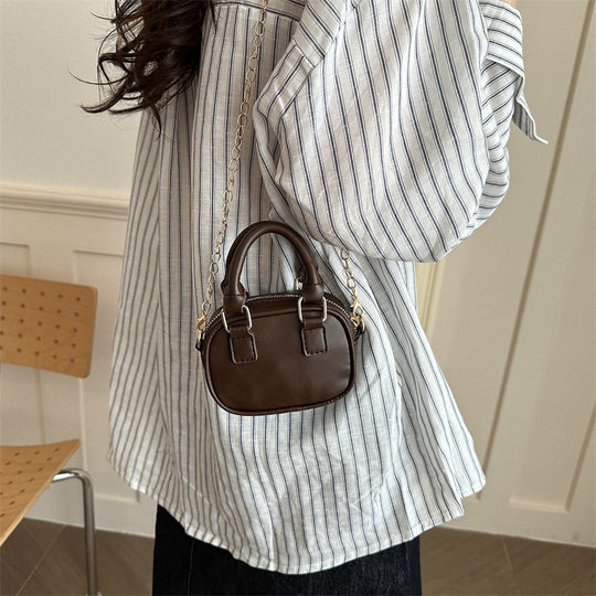 Damen Mini-Handtasche mit abnehmbarer Kette und elegantem Design Nord Taschen