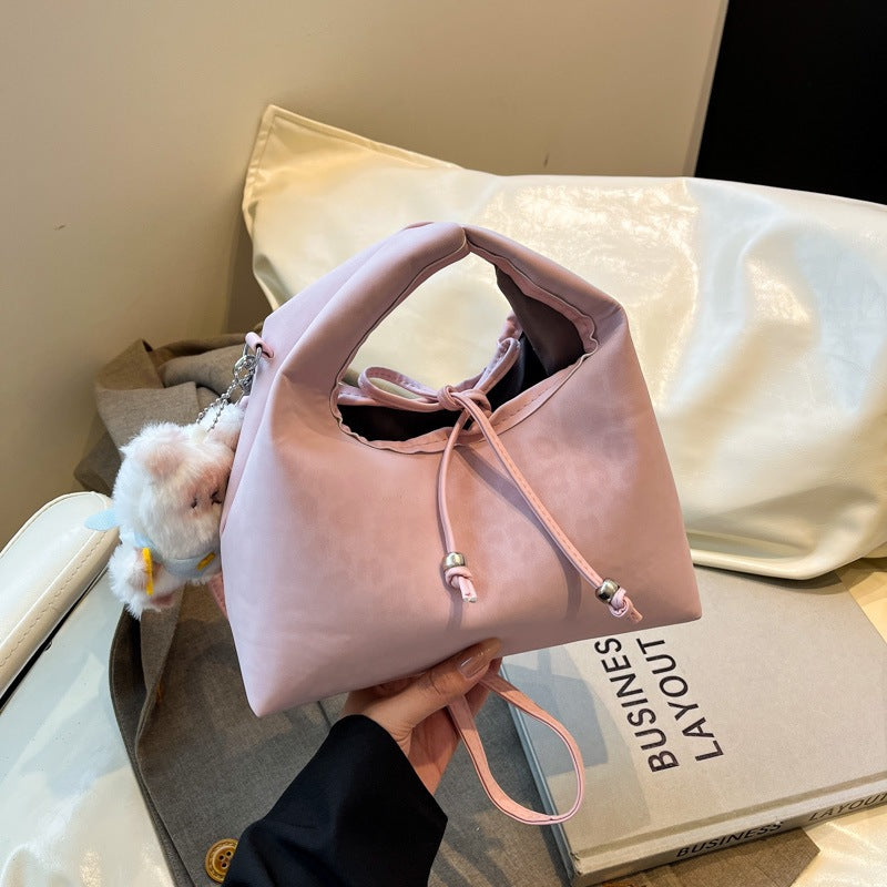 Damen stilvolle Hobo-Tasche mit tierischem Anhänger Nord Taschen